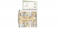 Duplex 208 m² mais deck privativo 53 m²- 1° nível