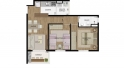 Residencial Cantareira - Apartamento 47 m² - 2 Dormitórios