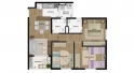 Residencial Horto -  Apartamento 58,25 m² - 3 Dormitórios